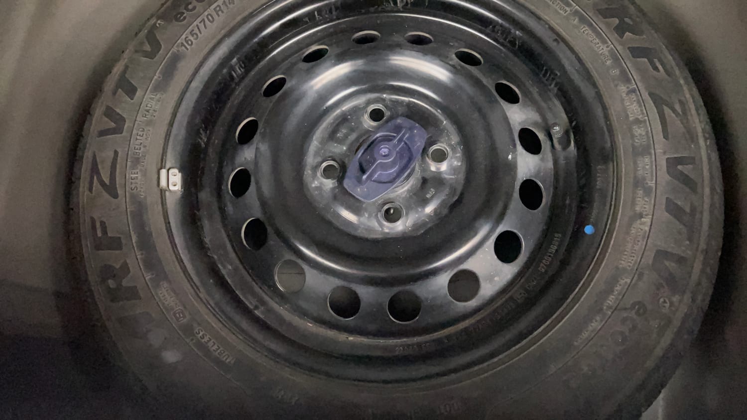 Used 2022 Maruti Suzuki Wagon R VXI 1.0 Petrol Manual tyres SPARE TYRE VIEW