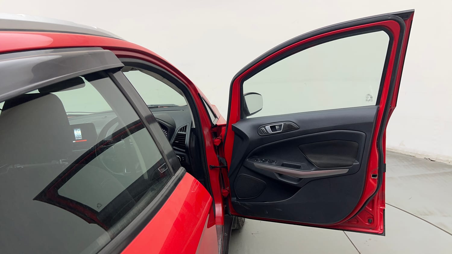 Used 2018 Ford EcoSport Titanium 1.5L TDCi Diesel Manual interior RIGHT FRONT DOOR OPEN VIEW