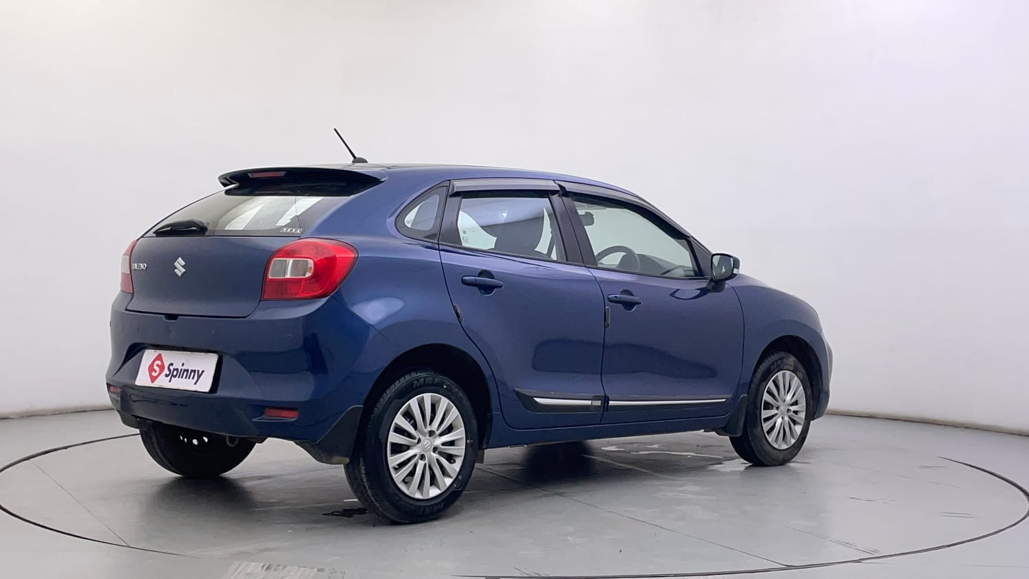 Used 2022 Maruti Suzuki Baleno Delta Petrol Manual exterior RIGHT REAR CORNER VIEW