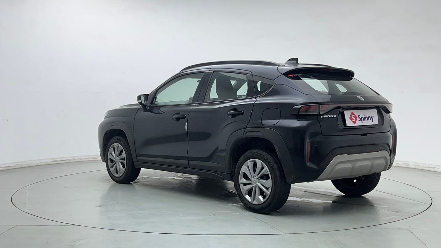Used 2025 Maruti Suzuki Fronx Delta 1.2L MT Petrol Manual exterior LEFT REAR CORNER VIEW