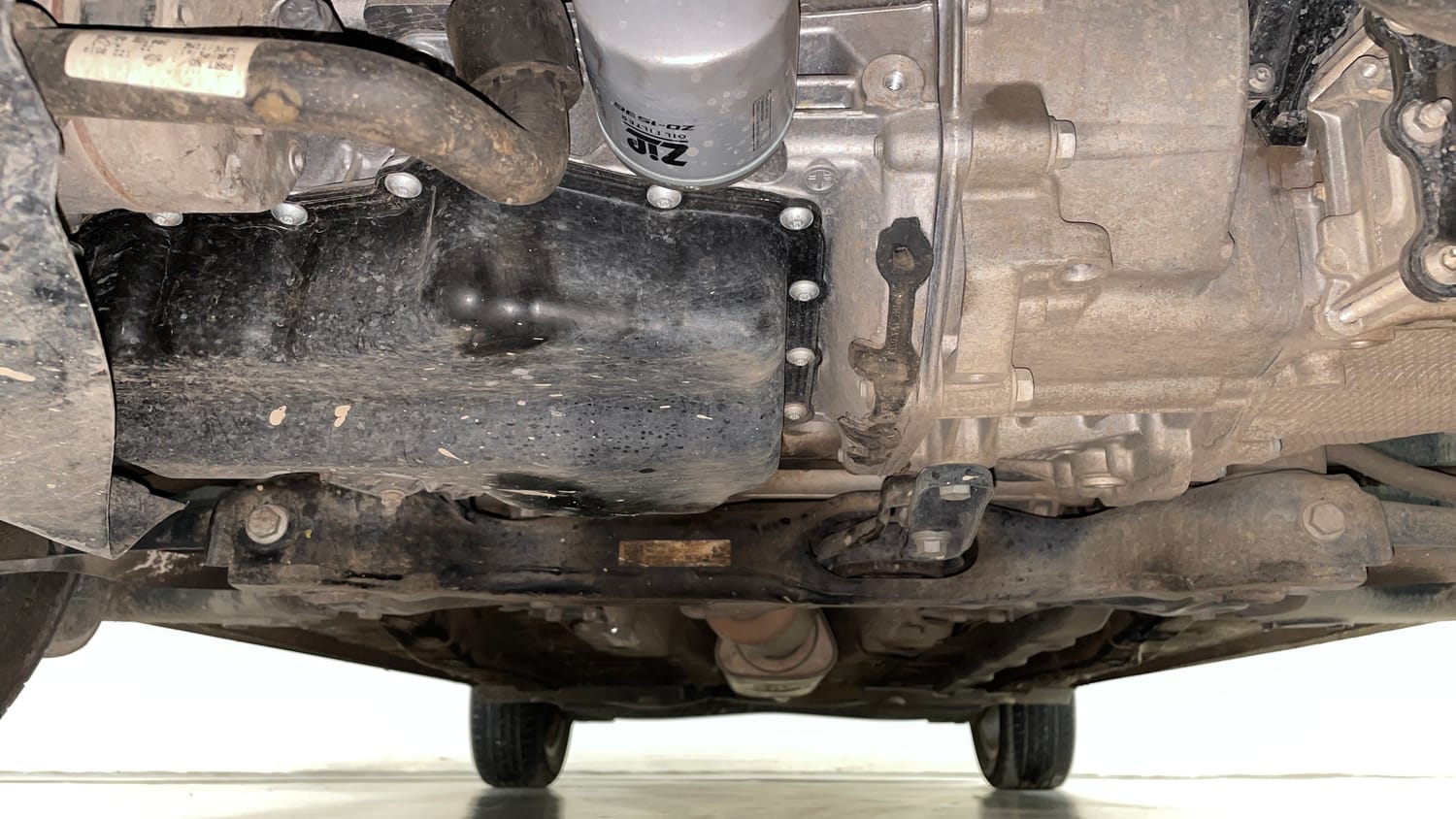 Used 2023 Skoda Slavia Style 1.5L TSI DSG Petrol Automatic extra FRONT LEFT UNDERBODY VIEW