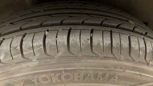 Used 2015 Honda City VX Petrol Manual tyres RIGHT REAR TYRE TREAD VIEW