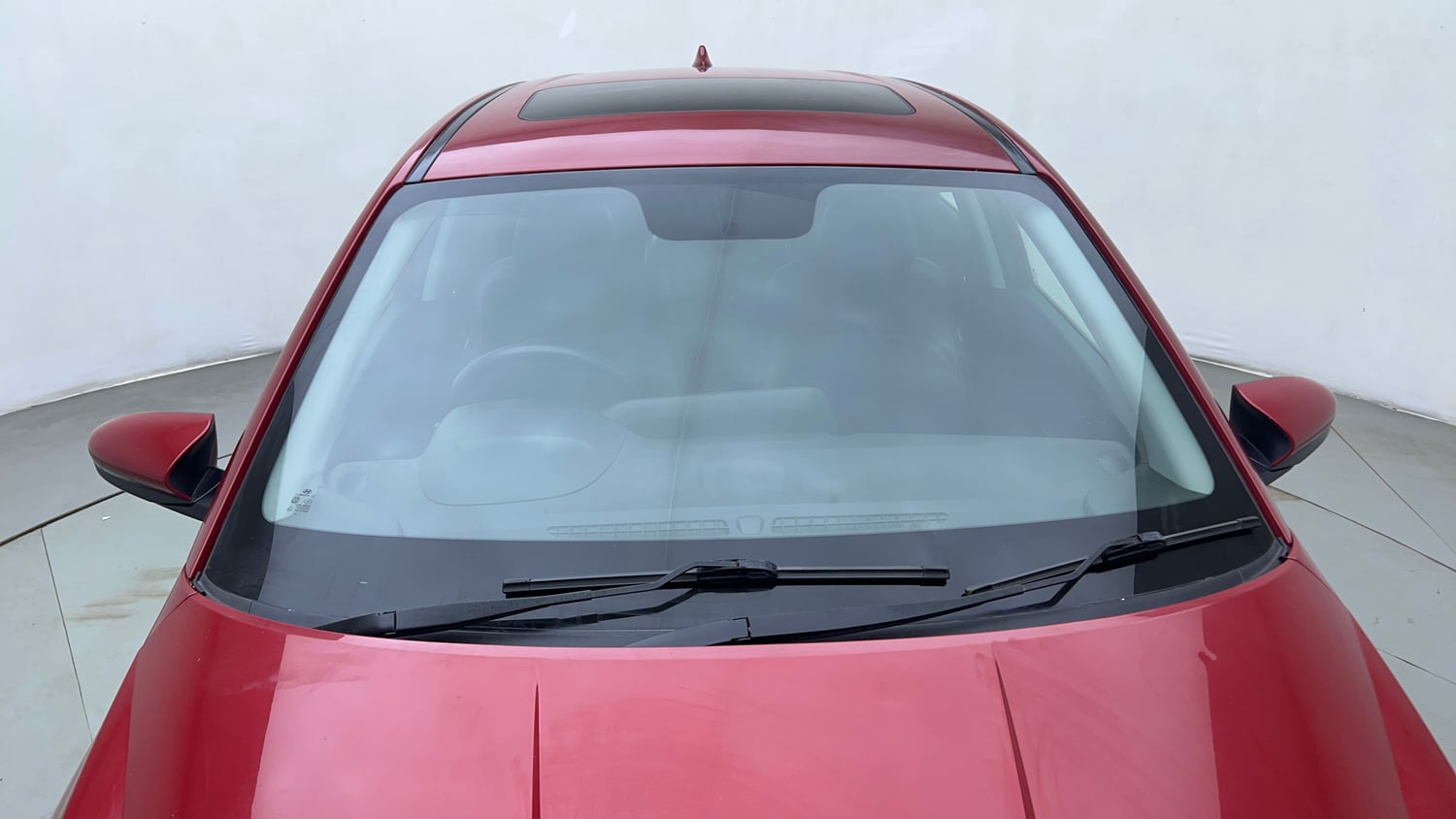 Used 2021 Hyundai New i20 Asta (O) 1.0 Turbo DCT Petrol Automatic exterior FRONT WINDSHIELD VIEW