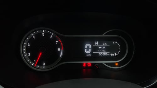 Used 2022 Hyundai Aura SX Plus 1.2 AMT Petrol Petrol Automatic interior CLUSTERMETER VIEW