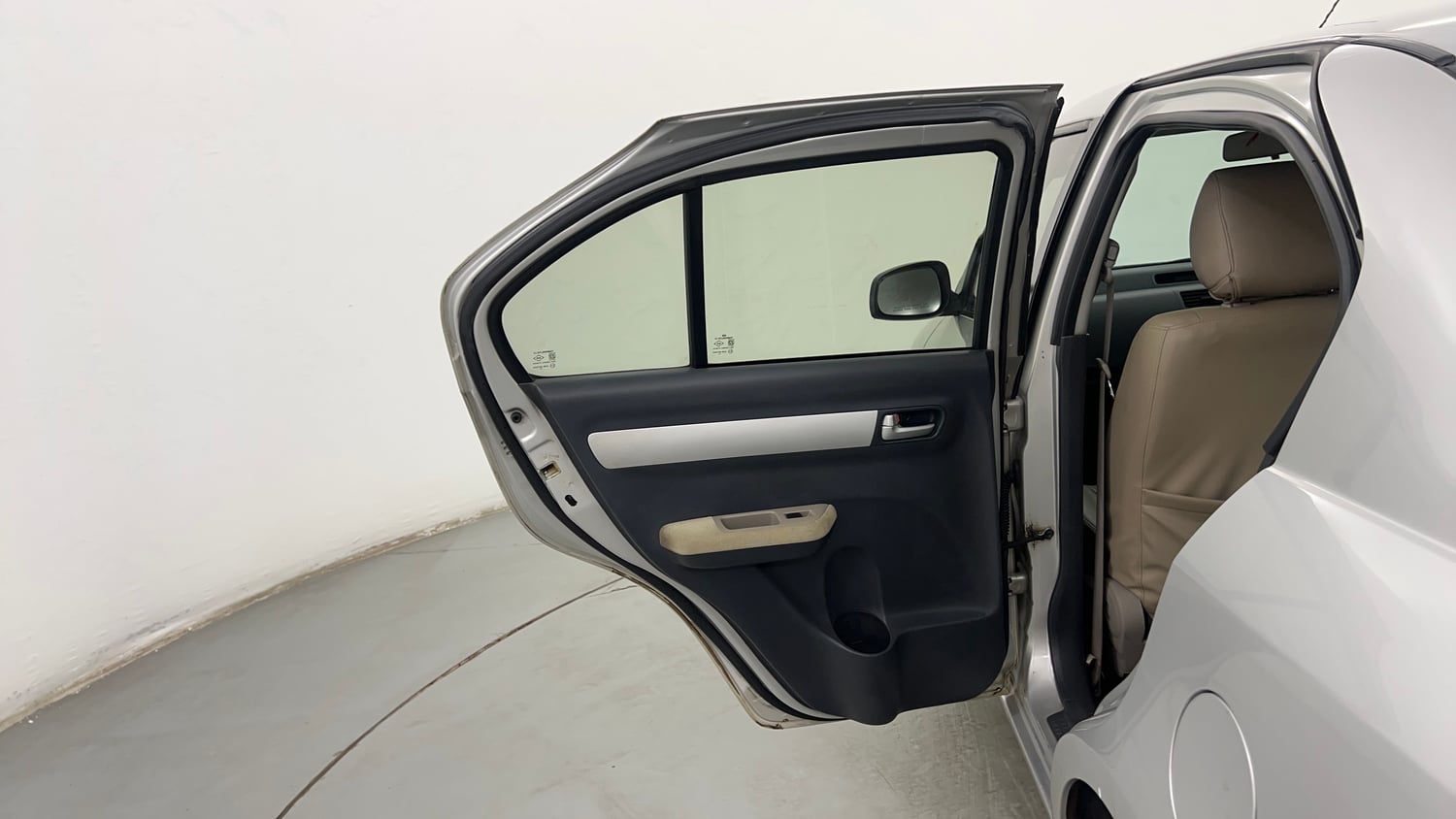 Used 2012 Maruti Suzuki Swift Dzire ZXi 1.2 BS-IV Petrol Manual interior LEFT REAR DOOR OPEN VIEW