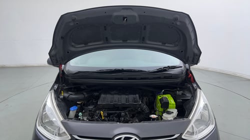 Used 2018 Hyundai Grand i10 Sportz 1.2 Kappa VTVT Petrol Manual engine ENGINE & BONNET OPEN FRONT VIEW