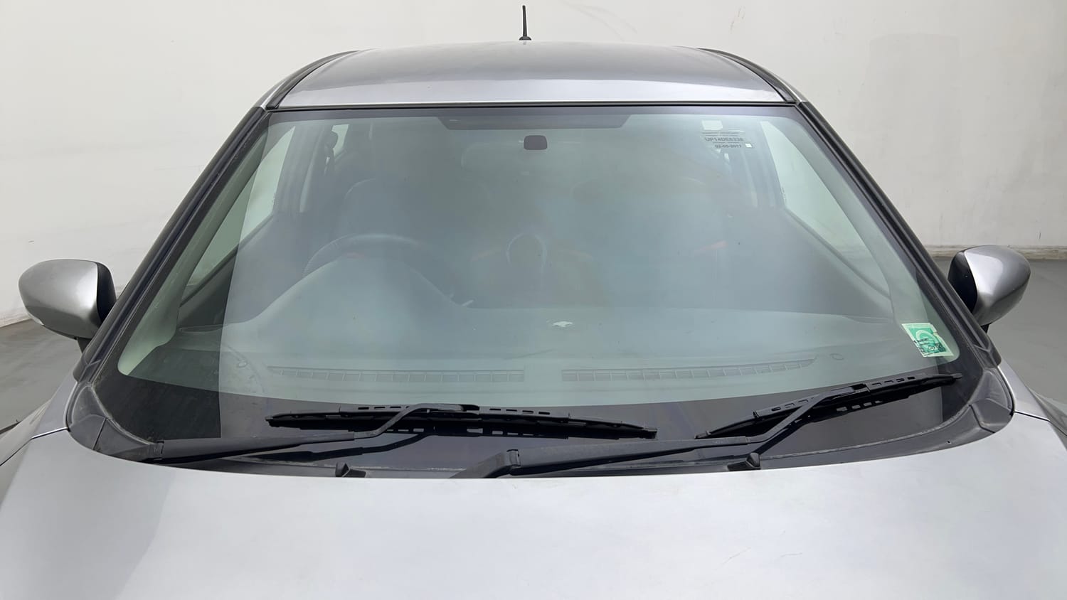 Used 2017 Maruti Suzuki Baleno Delta 1.2 Petrol Manual exterior FRONT WINDSHIELD VIEW