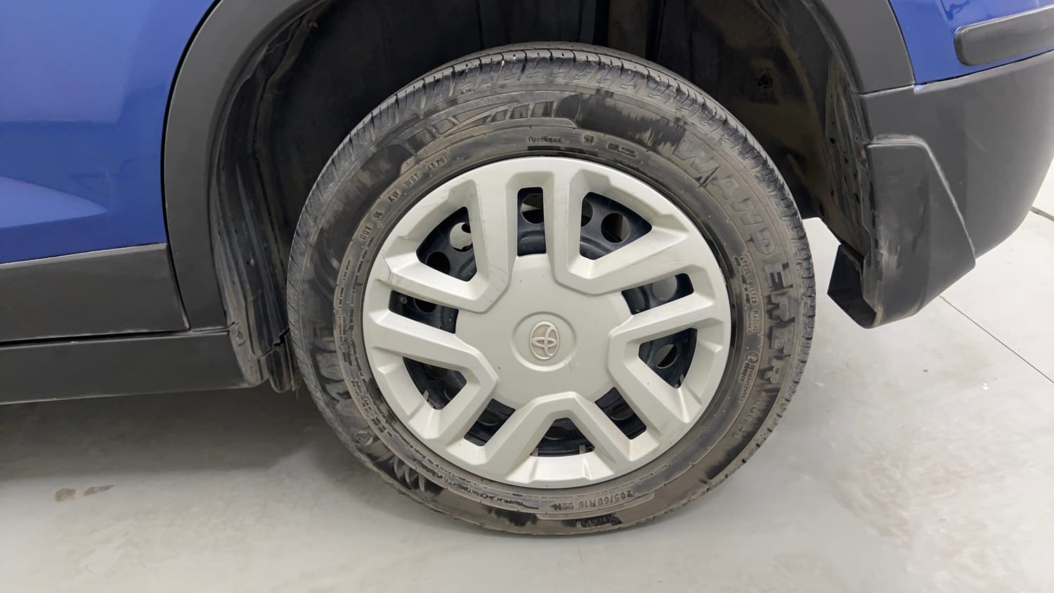 Used 2021 Toyota Urban Cruiser Mid Grade AT Petrol Automatic tyres LEFT REAR TYRE RIM VIEW