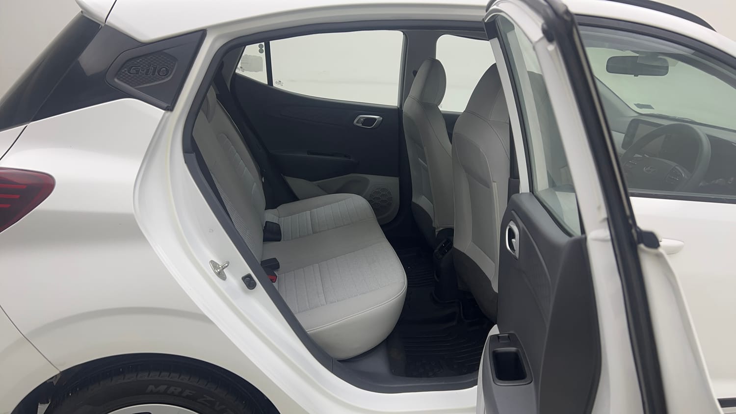 Used 2023 Hyundai Grand i10 Nios Sportz 1.2 Kappa VTVT Petrol Manual interior RIGHT SIDE REAR DOOR CABIN VIEW