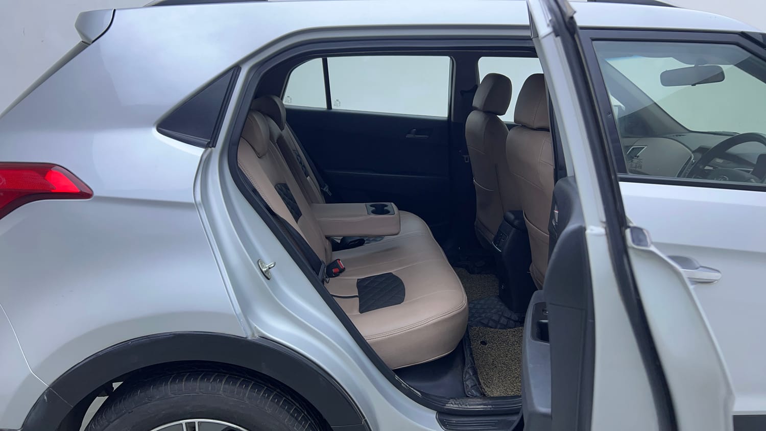 Used 2018 Hyundai Creta SX Plus 1.6 AT Petrol Petrol Automatic interior RIGHT SIDE REAR DOOR CABIN VIEW