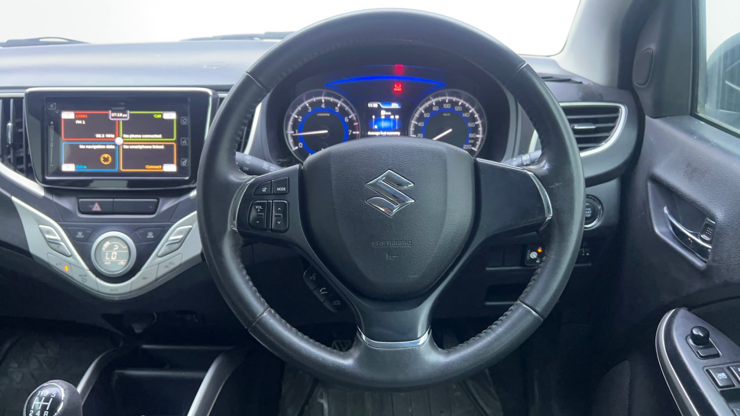 Used 2018 Maruti Suzuki Baleno Alpha Petrol+CNG (Outside Fitted) Cng Manual interior STEERING VIEW