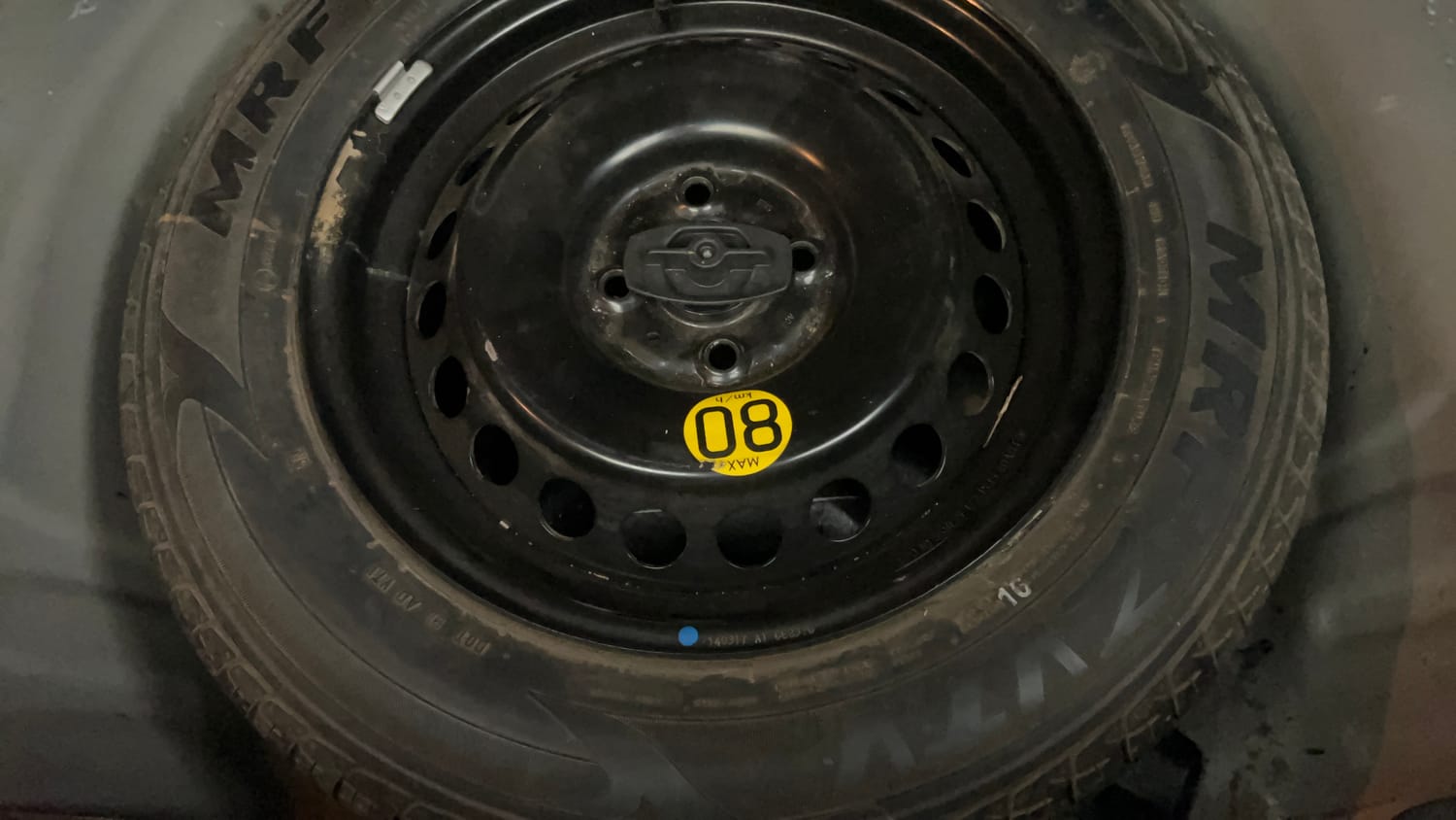 Used 2017 Maruti Suzuki Baleno RS 1.0 Petrol Manual tyres SPARE TYRE VIEW
