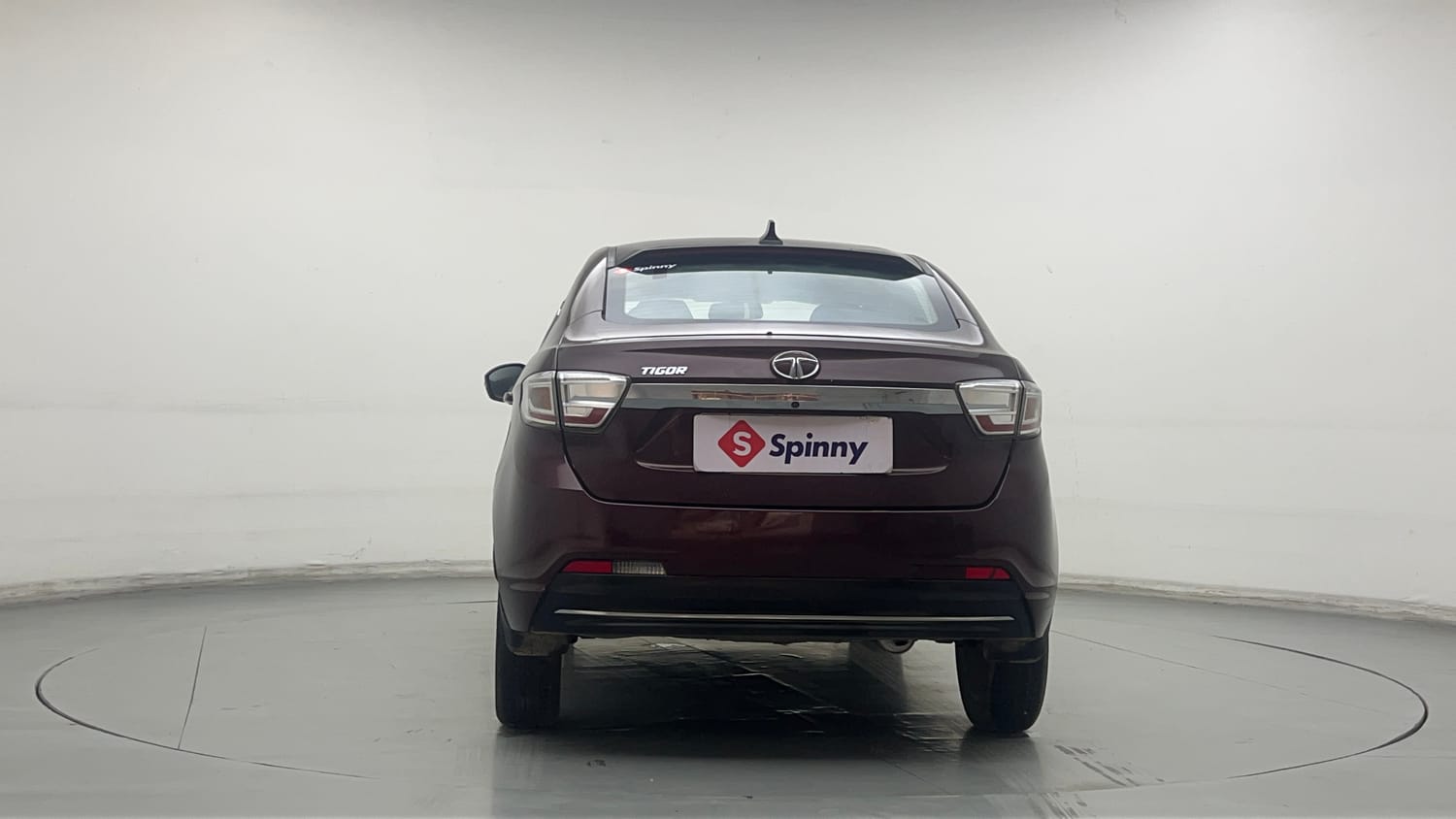 Used 2021 Tata Tigor XZA Plus Petrol Automatic exterior BACK VIEW