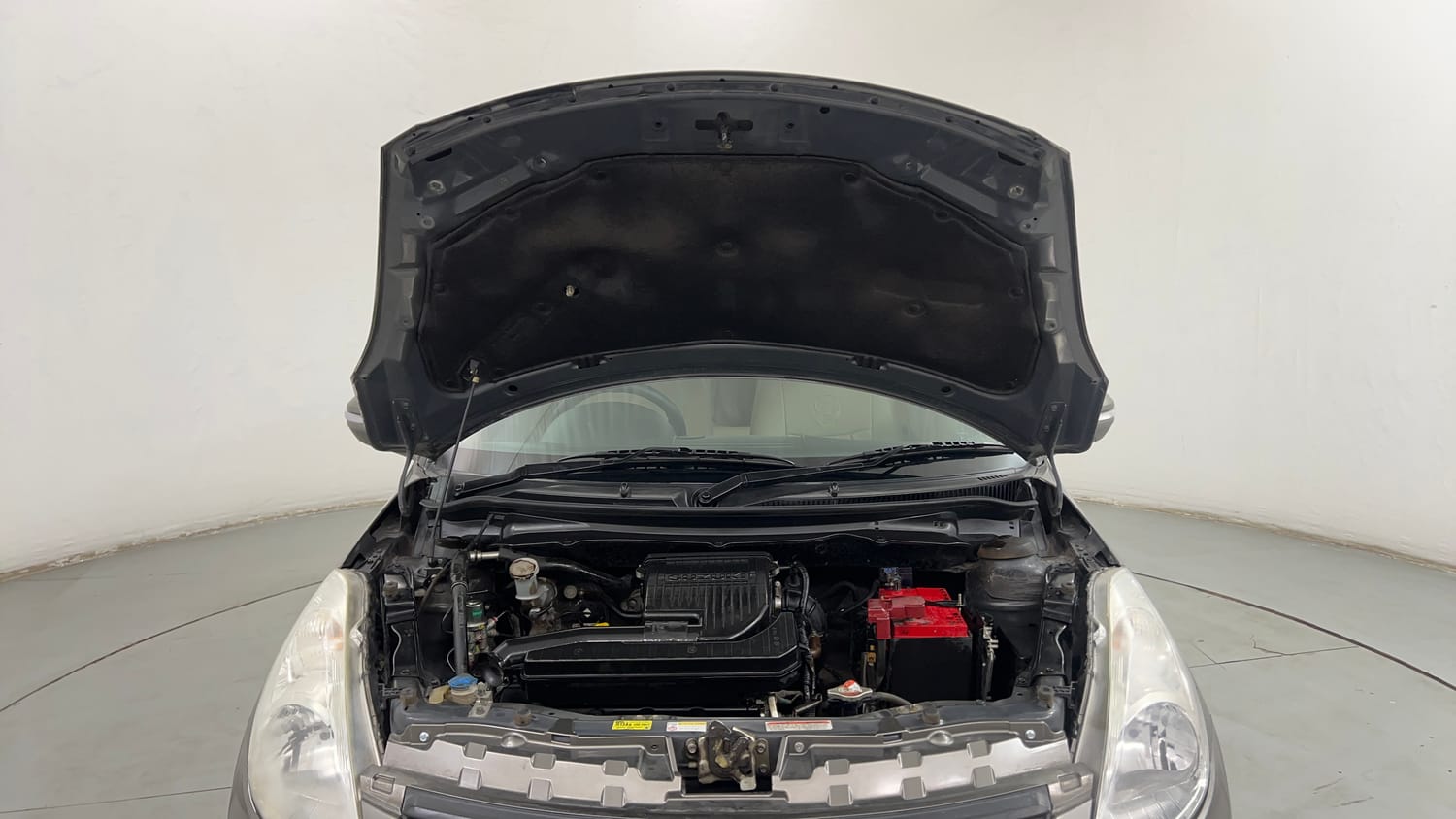 Used 2015 Maruti Suzuki Swift Dzire VXI Petrol Manual engine ENGINE & BONNET OPEN FRONT VIEW