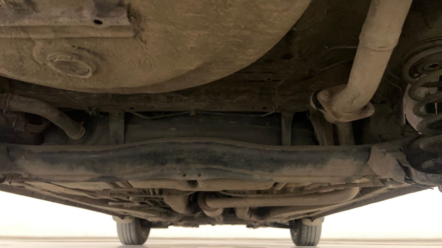 Used 2014 Honda Amaze 1.5 VX i-DTEC Diesel Manual extra REAR UNDERBODY VIEW (TAKEN FROM REAR)