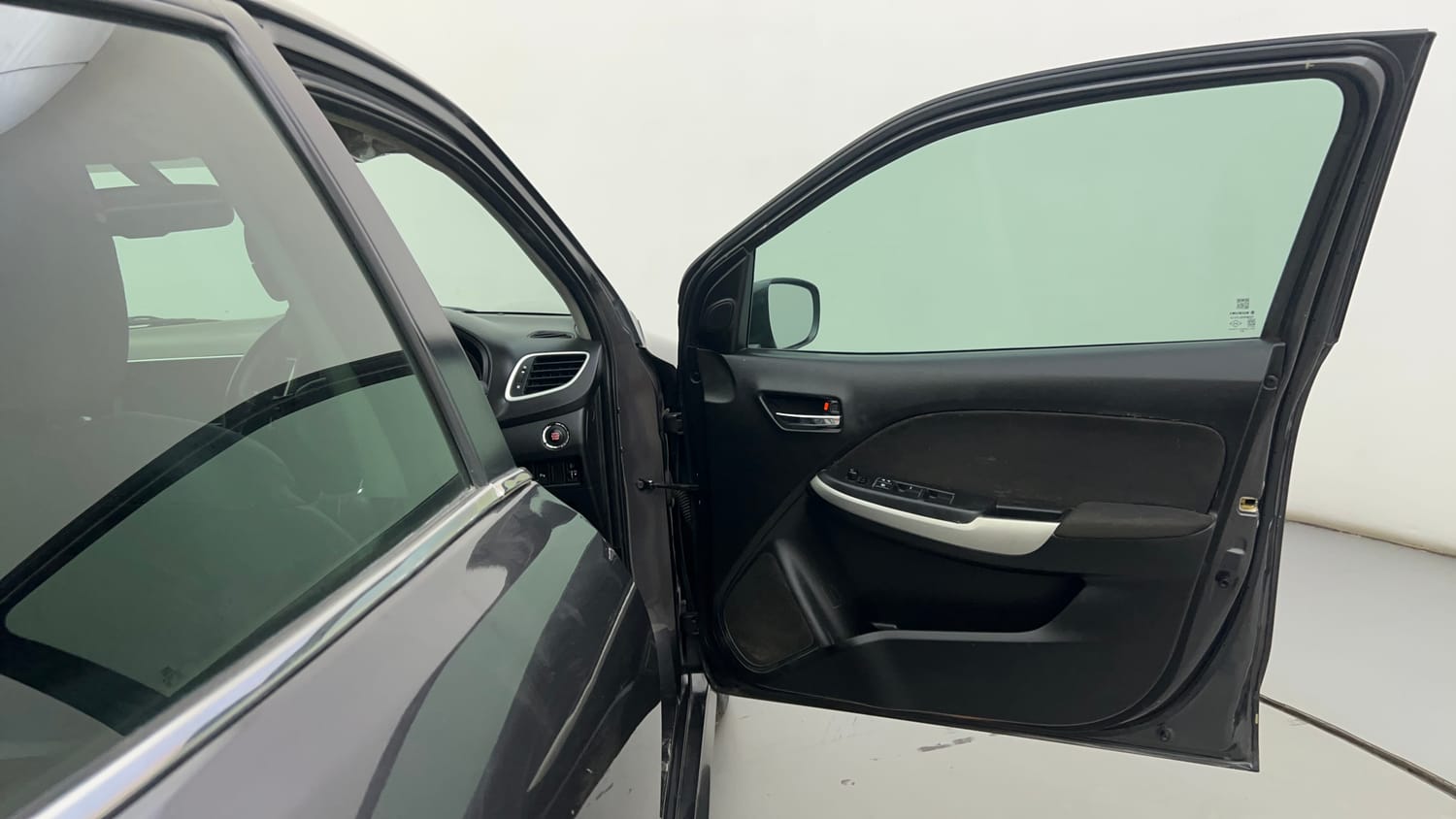 Used 2017 Maruti Suzuki Baleno RS 1.0 Petrol Manual interior RIGHT FRONT DOOR OPEN VIEW