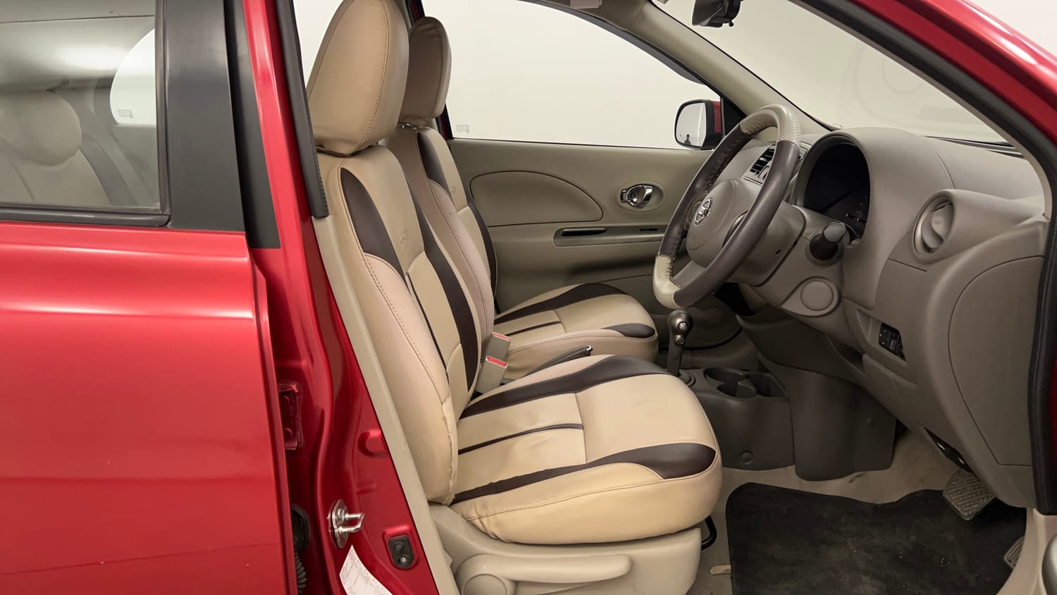 Used 2015 Nissan Micra XV CVT Petrol Automatic interior RIGHT SIDE FRONT DOOR CABIN VIEW