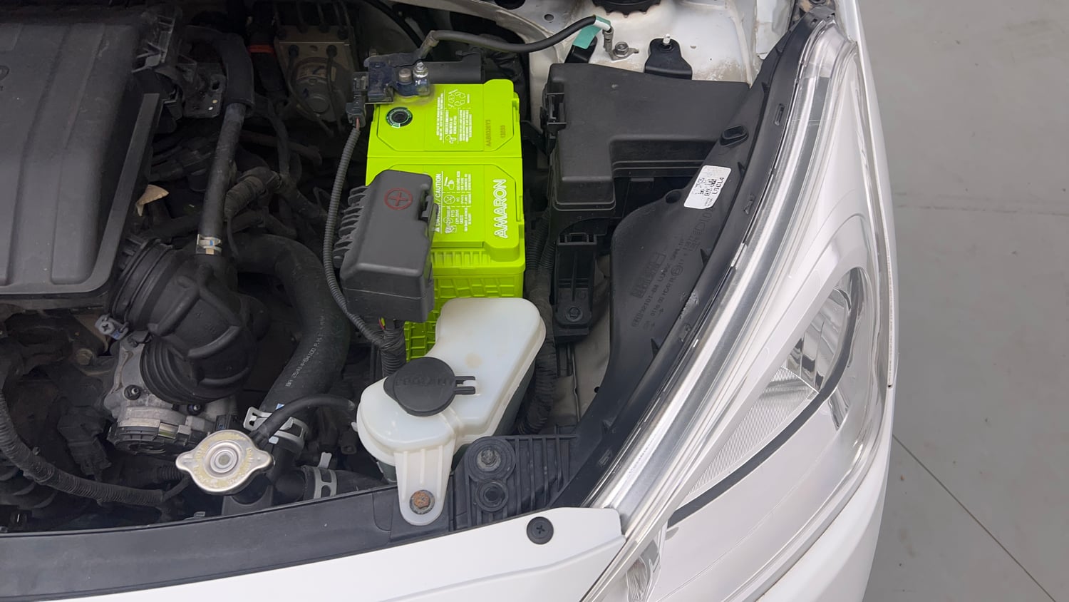 Used 2020 Hyundai Grand i10 Sportz 1.2 Kappa VTVT Petrol Manual engine ENGINE LEFT SIDE VIEW