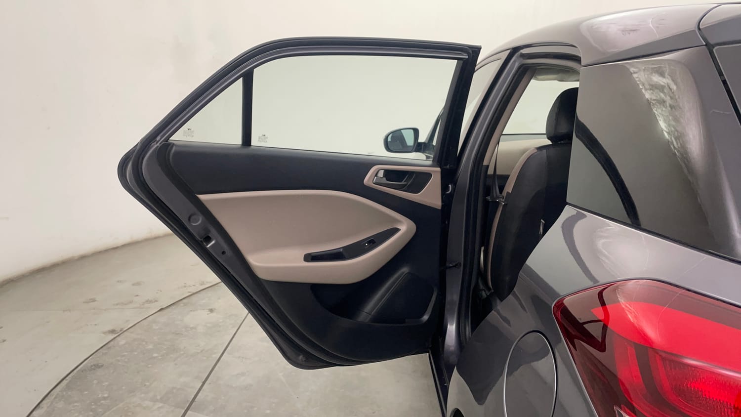 Used 2017 Hyundai Elite i20 Asta 1.2 (O) Petrol Manual interior LEFT REAR DOOR OPEN VIEW
