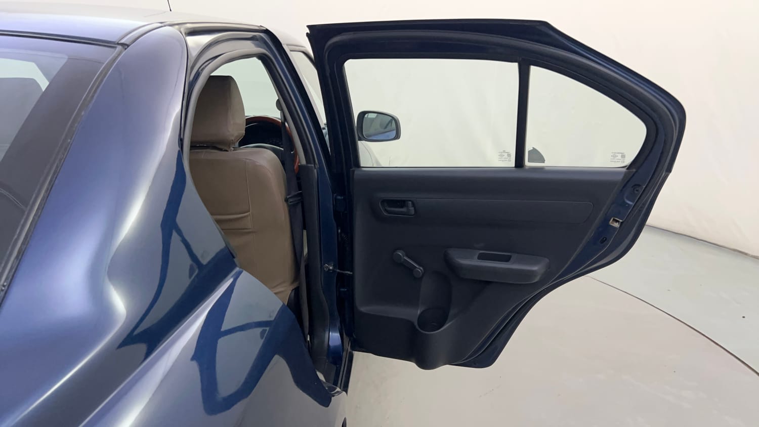 Used 2012 Maruti Suzuki Swift Dzire LXi 1.2 BS-IV Petrol Manual interior RIGHT REAR DOOR OPEN VIEW