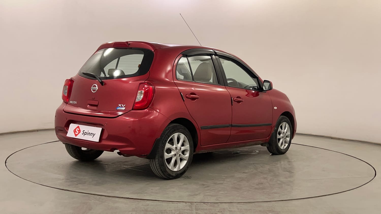 Used 2015 Nissan Micra XV CVT Petrol Automatic exterior RIGHT REAR CORNER VIEW