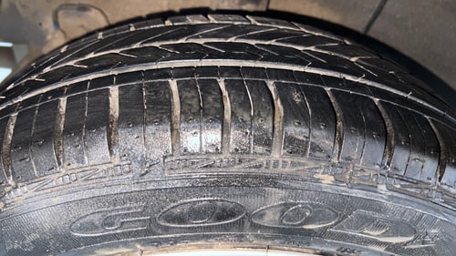 Used 2018 Hyundai Grand i10 Sportz 1.2 Kappa VTVT Petrol Manual tyres RIGHT REAR TYRE TREAD VIEW