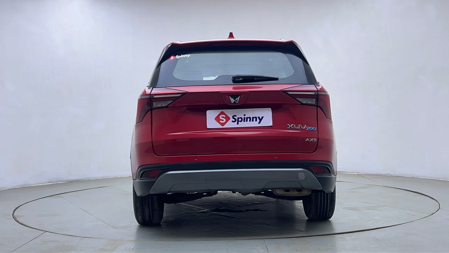 Used 2022 Mahindra XUV700 AX 5 Petrol AT 5 STR Petrol Automatic exterior BACK VIEW