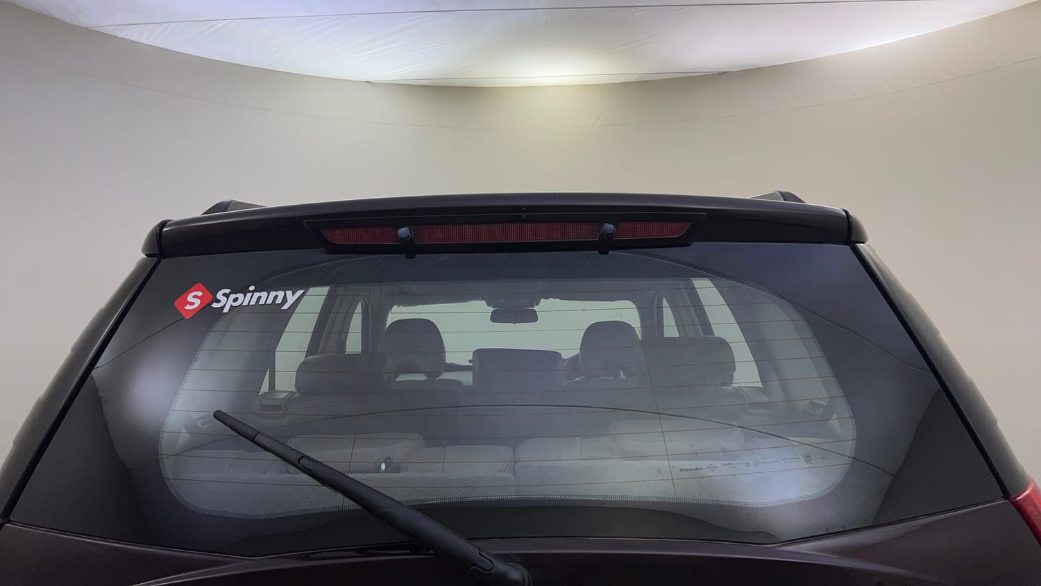 Used 2017 Mahindra XUV500 W10 AT Diesel Automatic exterior BACK WINDSHIELD VIEW
