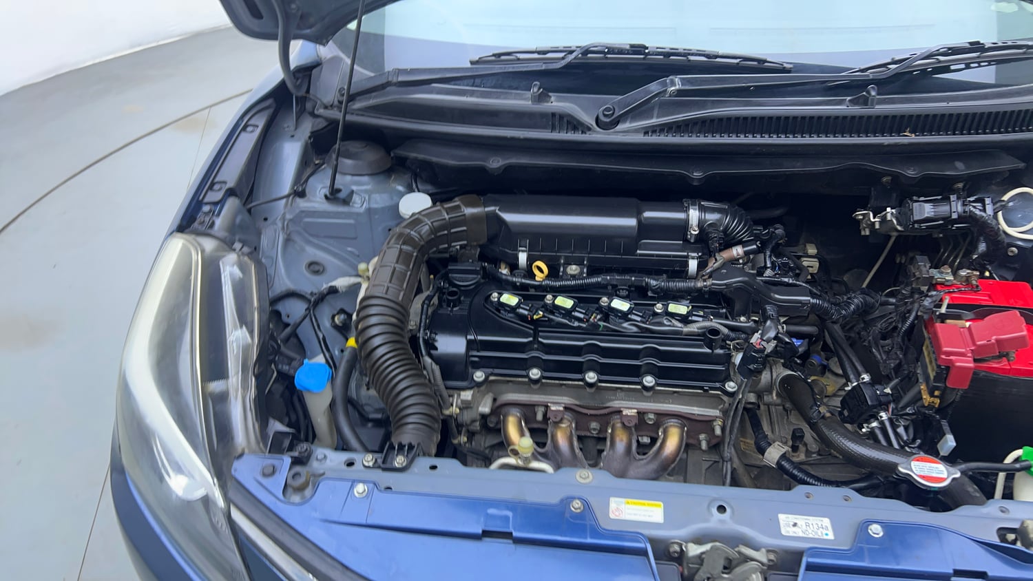 Used 2018 Maruti Suzuki Baleno Alpha Petrol+CNG (Outside Fitted) Cng Manual engine ENGINE RIGHT SIDE VIEW