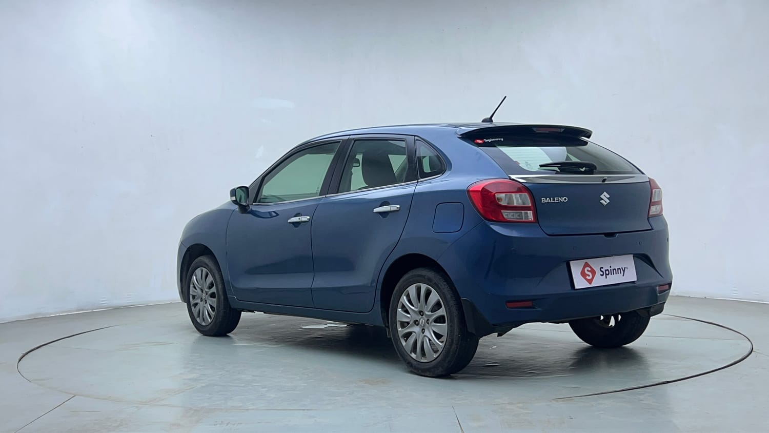 Used 2018 Maruti Suzuki Baleno Alpha Petrol+CNG (Outside Fitted) Cng Manual exterior LEFT REAR CORNER VIEW