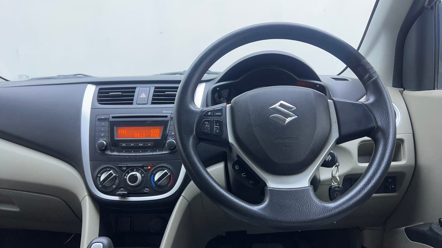 Used 2017 Maruti Suzuki Celerio ZXI (O) AMT Petrol Automatic interior STEERING VIEW