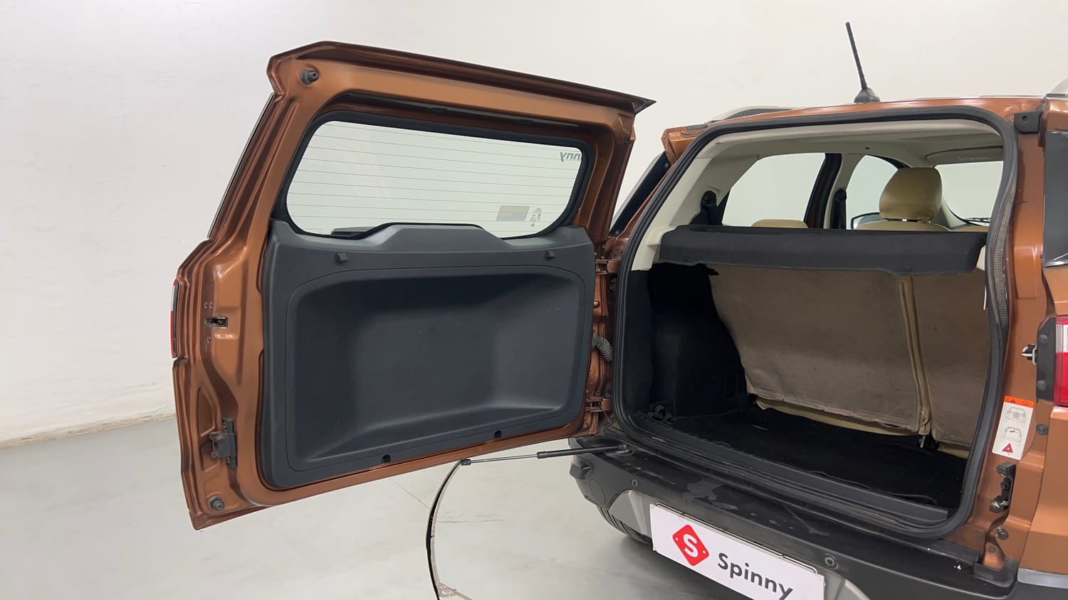 Used 2019 Ford EcoSport Titanium + 1.5L TDCi Diesel Manual interior DICKY DOOR OPEN VIEW