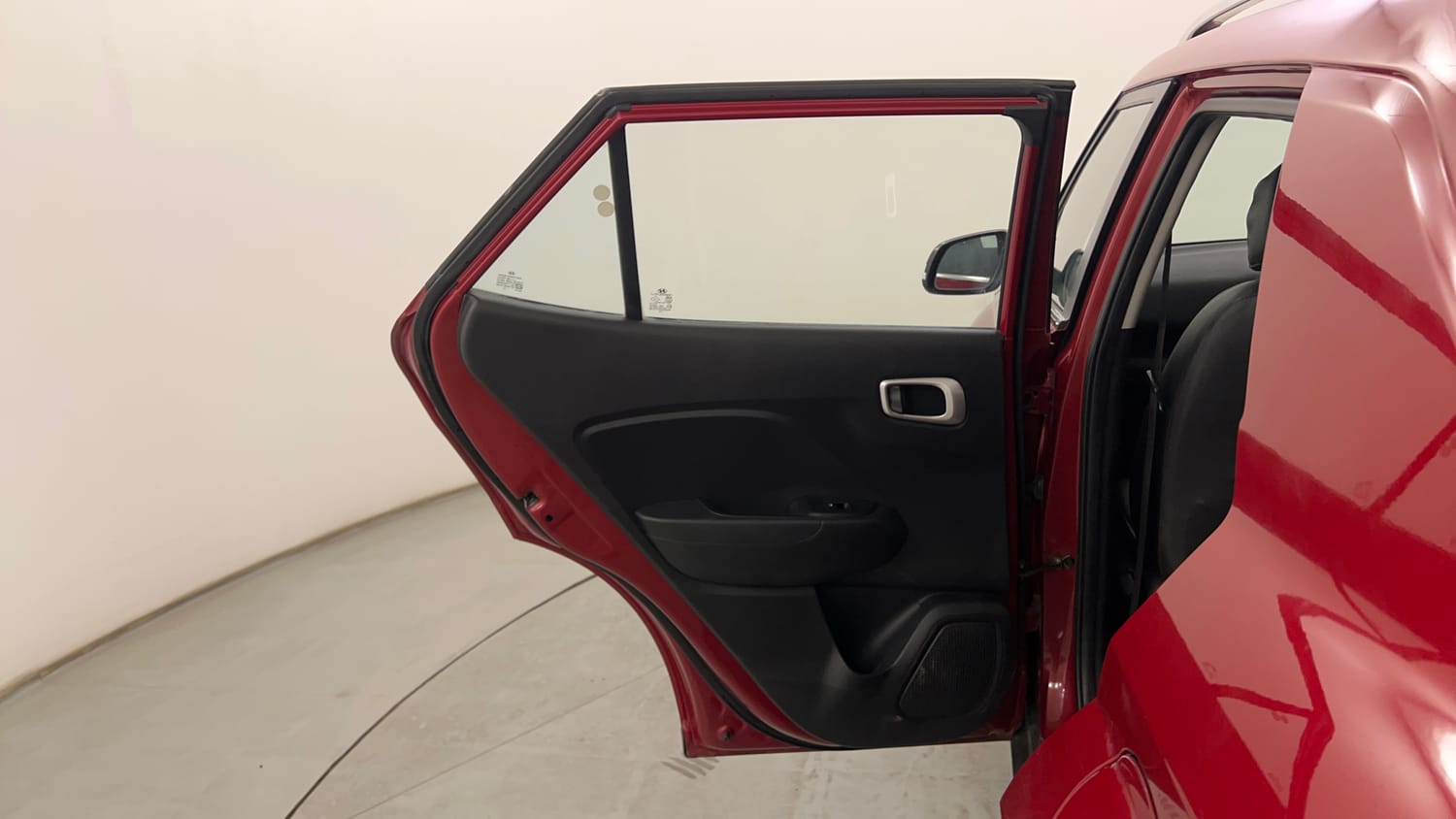 Used 2019 Hyundai Venue SX Plus 1.0 Turbo DCT Petrol Automatic interior LEFT REAR DOOR OPEN VIEW