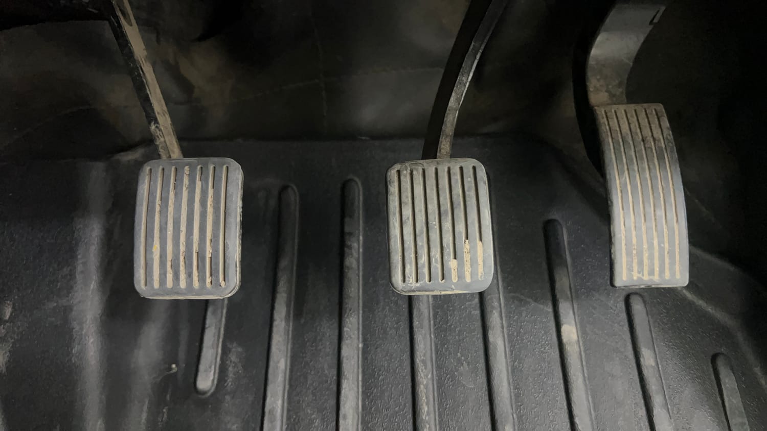 Used 2021 Hyundai Aura S 1.2 CNG Cng Manual interior PEDALS VIEW