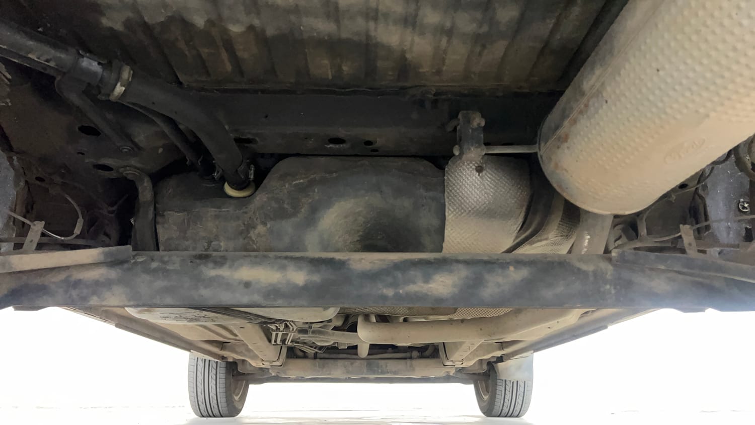 Used 2019 Ford EcoSport Titanium + 1.5L TDCi Diesel Manual extra REAR UNDERBODY VIEW (TAKEN FROM REAR)