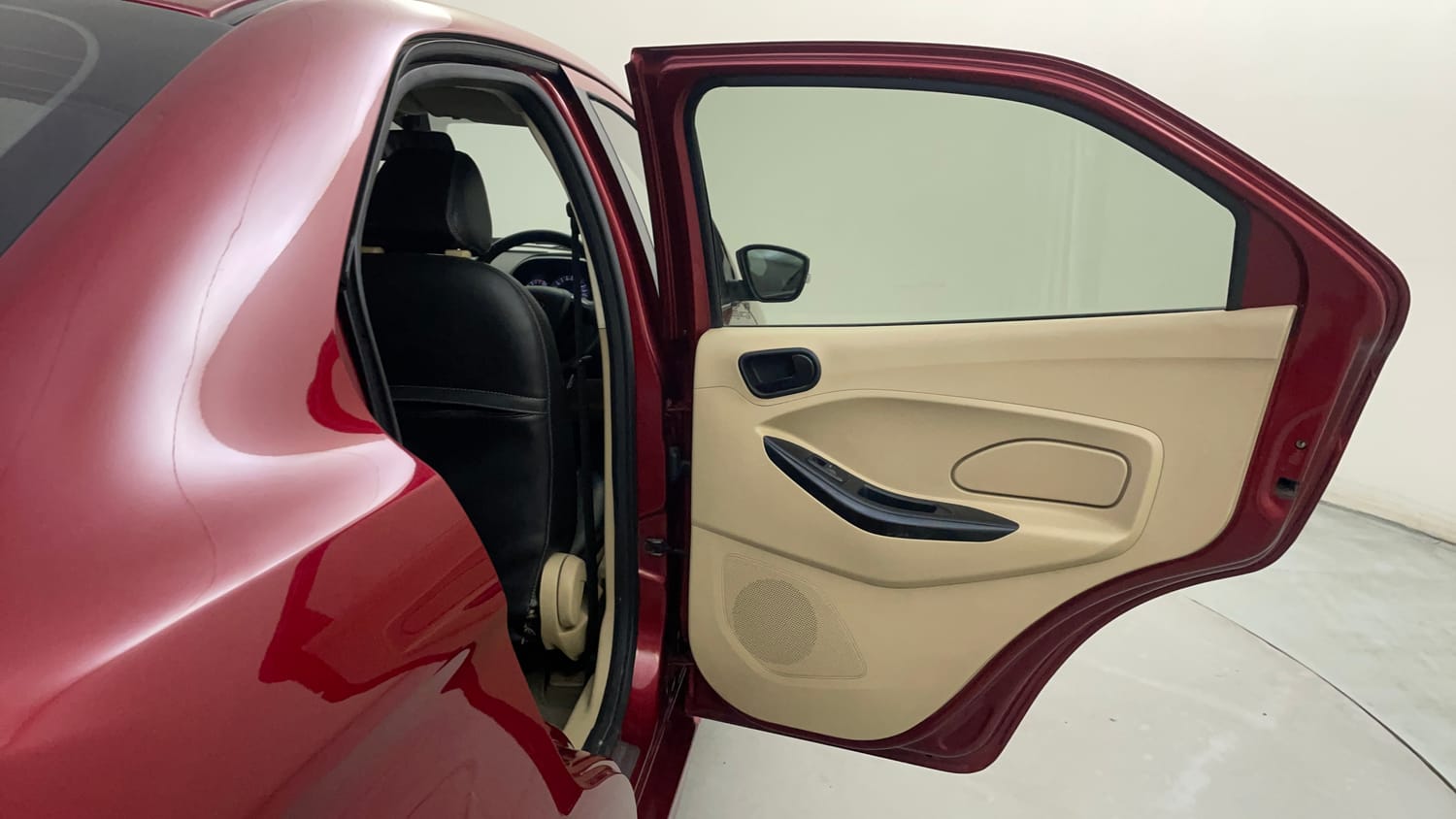 Used 2020 Ford Figo Aspire Titanium 1.2 Ti-VCT Petrol Manual interior RIGHT REAR DOOR OPEN VIEW