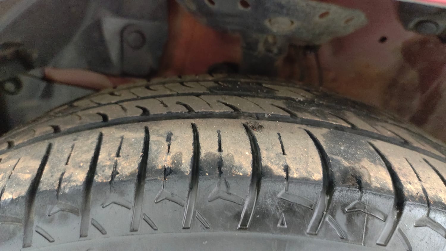 Used 2020 Honda Jazz ZX CVT Petrol Automatic tyres LEFT FRONT TYRE TREAD VIEW