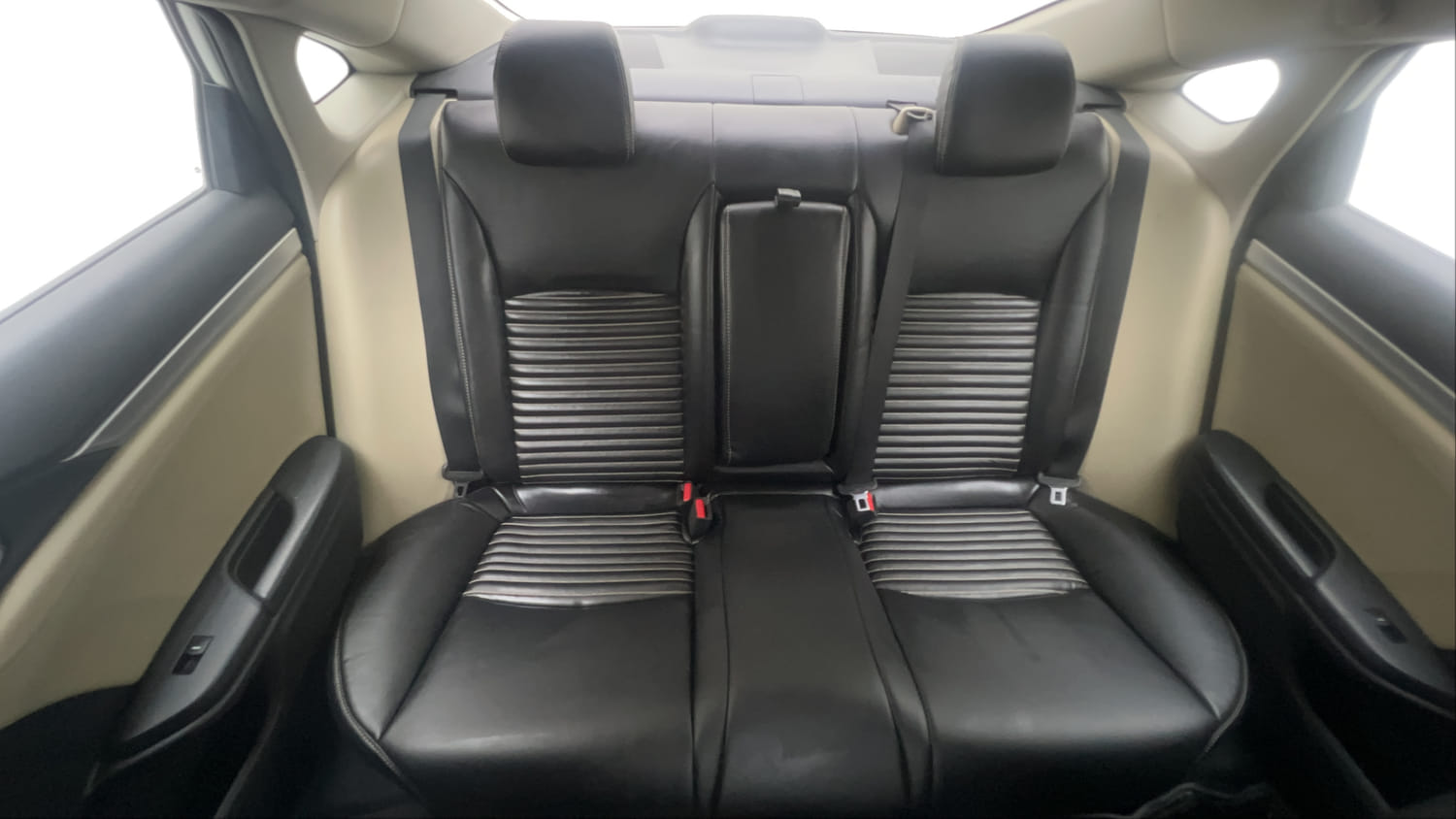 Used 2019 Honda Civic VX CVT Petrol Petrol Automatic interior REAR SEAT CONDITION VIEW