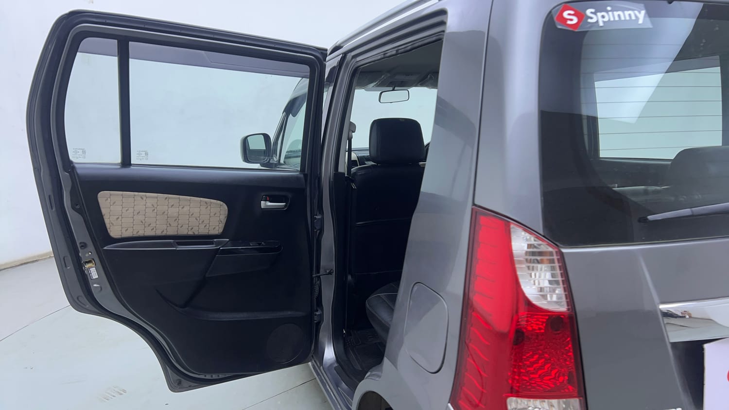 Used 2017 Maruti Suzuki Wagon R VXI Petrol Manual interior LEFT REAR DOOR OPEN VIEW