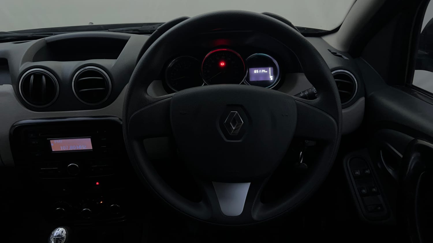 Used 2015 Renault Duster RxL Petrol Petrol Manual interior STEERING VIEW