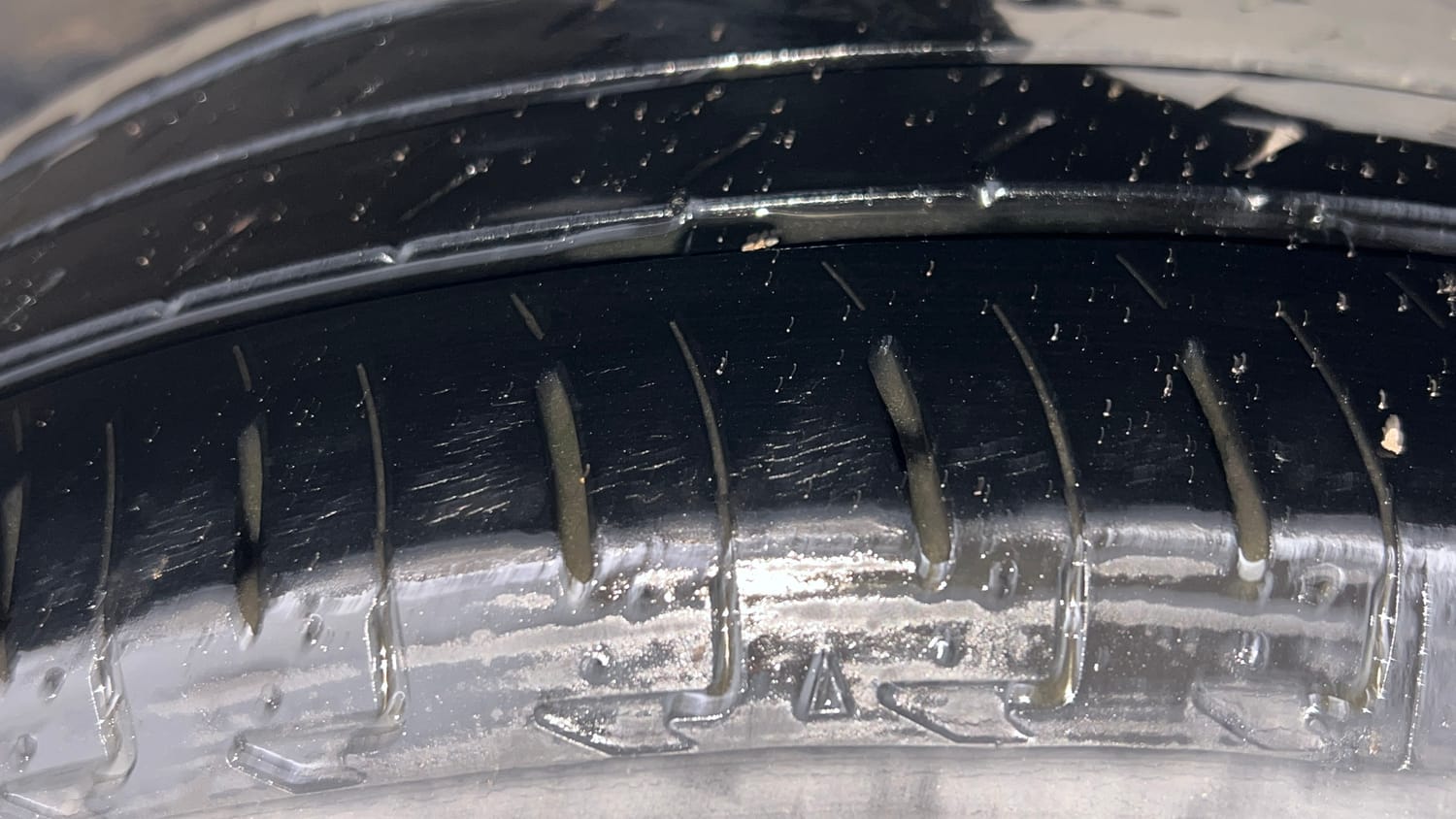 Used 2023 Honda City ZX Petrol CVT Petrol Automatic tyres LEFT REAR TYRE TREAD VIEW