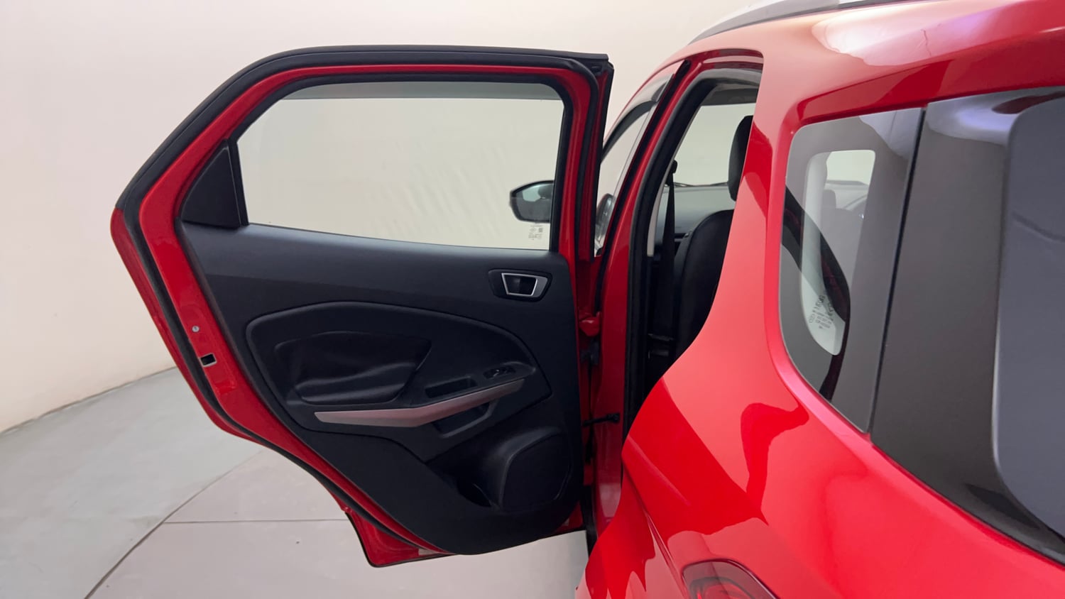 Used 2018 Ford EcoSport Titanium + 1.5L TDCi Diesel Manual interior LEFT REAR DOOR OPEN VIEW