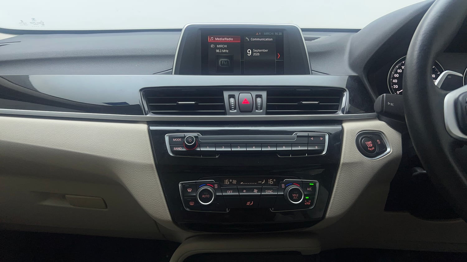 Used 2021 BMW X1 sDrive20i SportX Petrol Automatic interior MUSIC SYSTEM & AC CONTROL VIEW