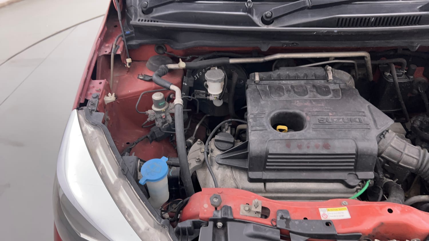Used 2017 Maruti Suzuki Celerio VXi AMT Petrol Automatic engine ENGINE RIGHT SIDE VIEW