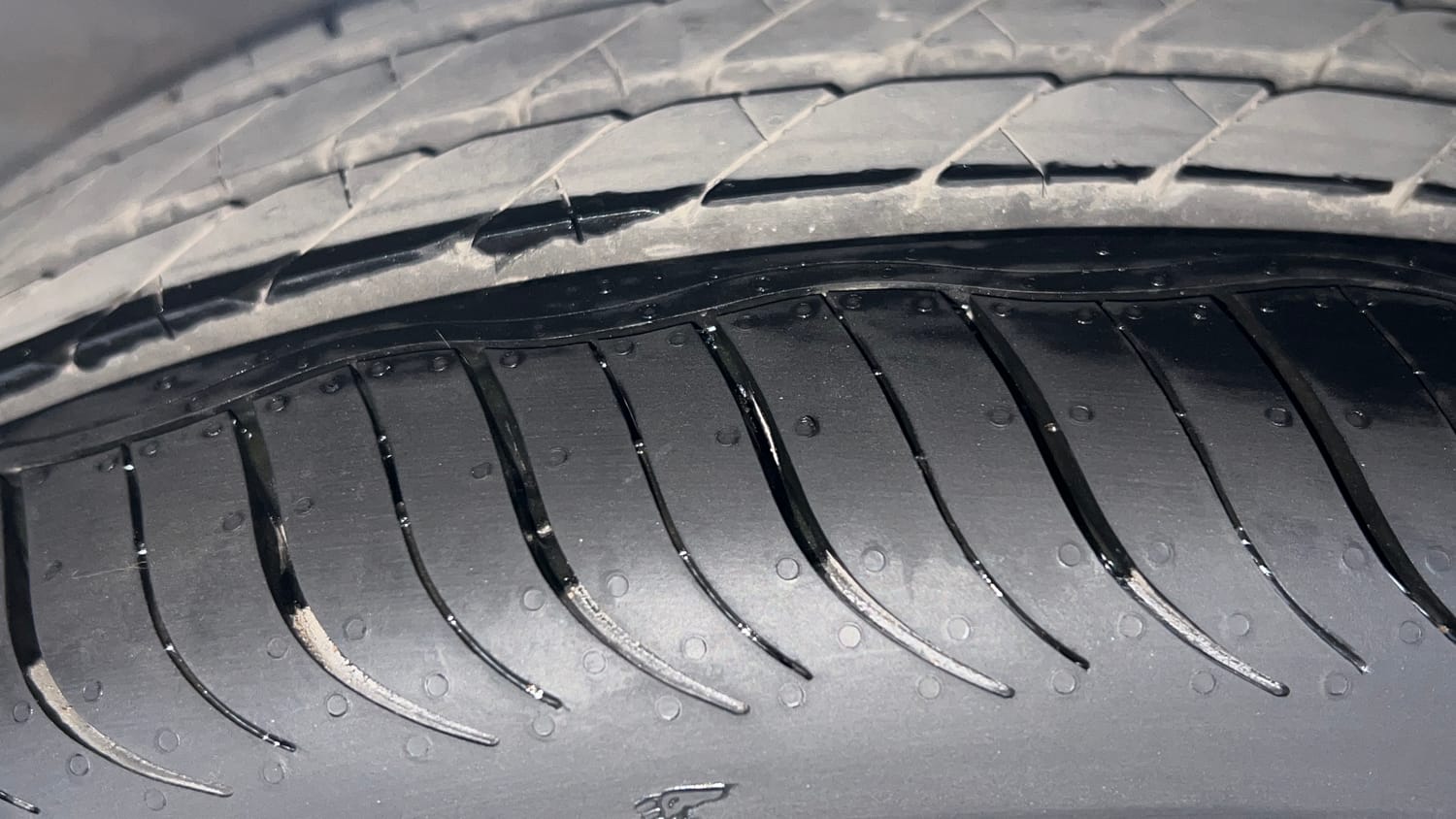 Used 2023 Honda City ZX Petrol CVT Petrol Automatic tyres RIGHT REAR TYRE TREAD VIEW