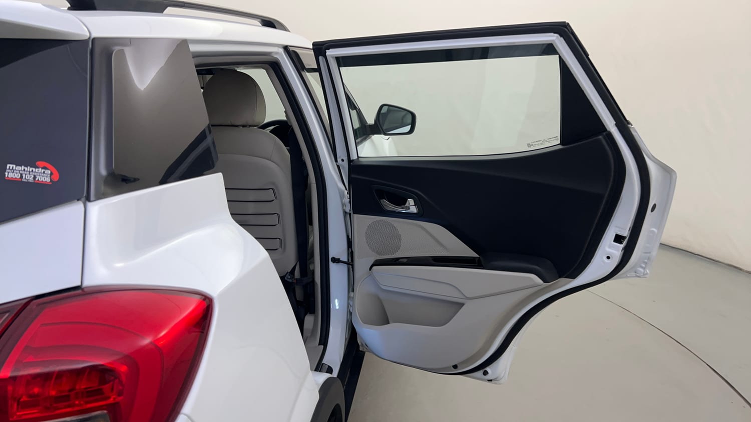 Used 2024 Mahindra XUV 300 W8 (O) 1.2 Petrol Petrol Manual interior RIGHT REAR DOOR OPEN VIEW