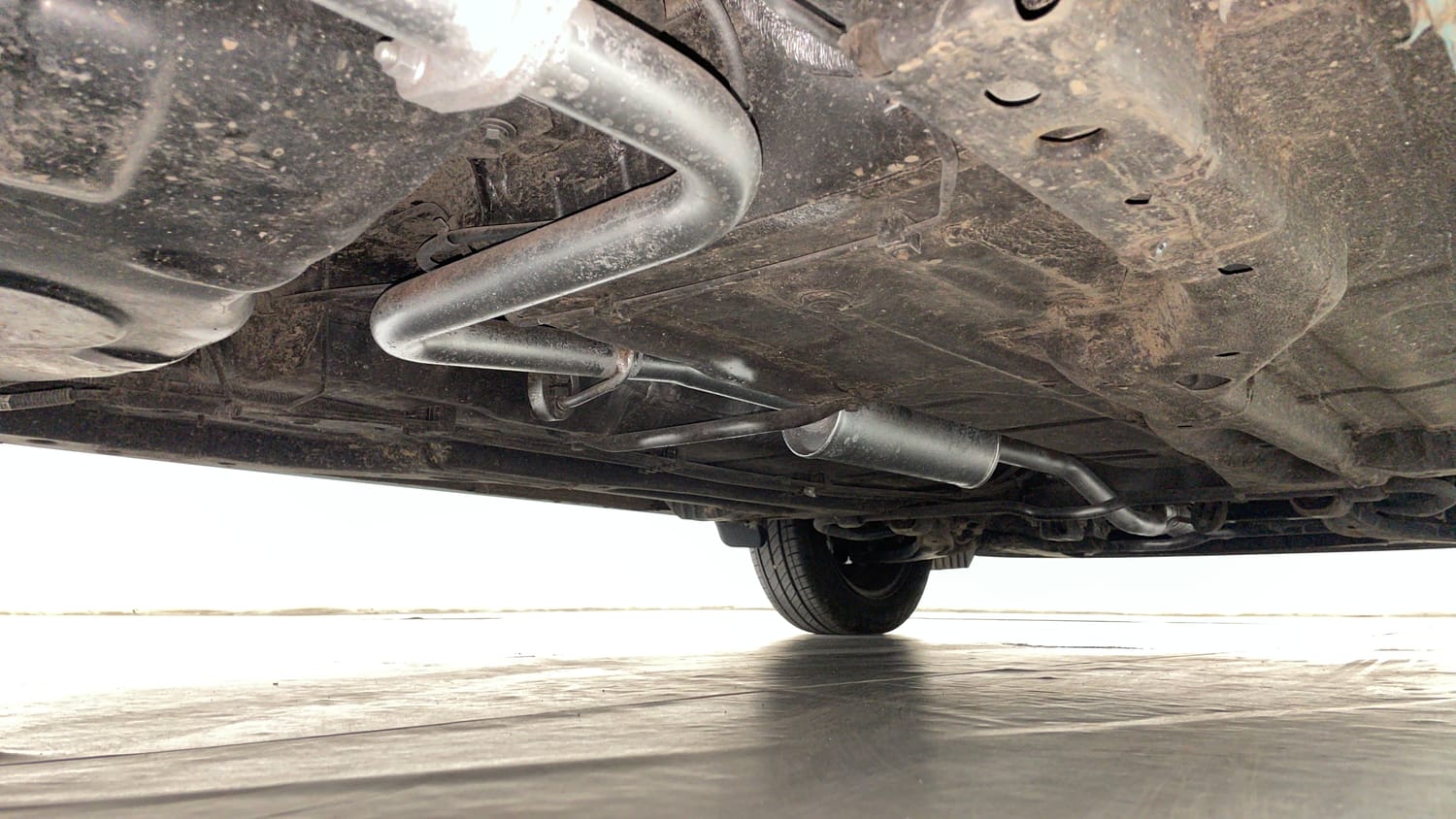 Used 2025 Tata Tiago XT Petrol Manual extra REAR RIGHT UNDERBODY VIEW