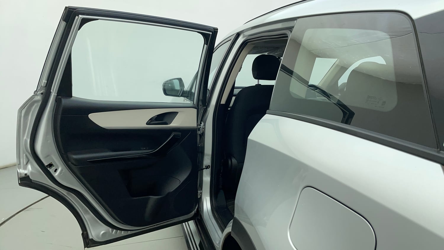 Used 2022 Mahindra XUV700 AX 5 Petrol AT 5 STR Petrol Automatic interior LEFT REAR DOOR OPEN VIEW