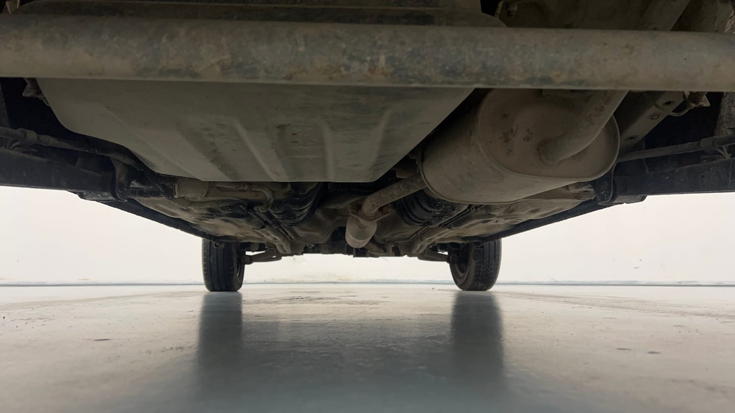 Used 2018 Maruti Suzuki Alto K10 VXi Petrol Manual extra REAR UNDERBODY VIEW (TAKEN FROM REAR)