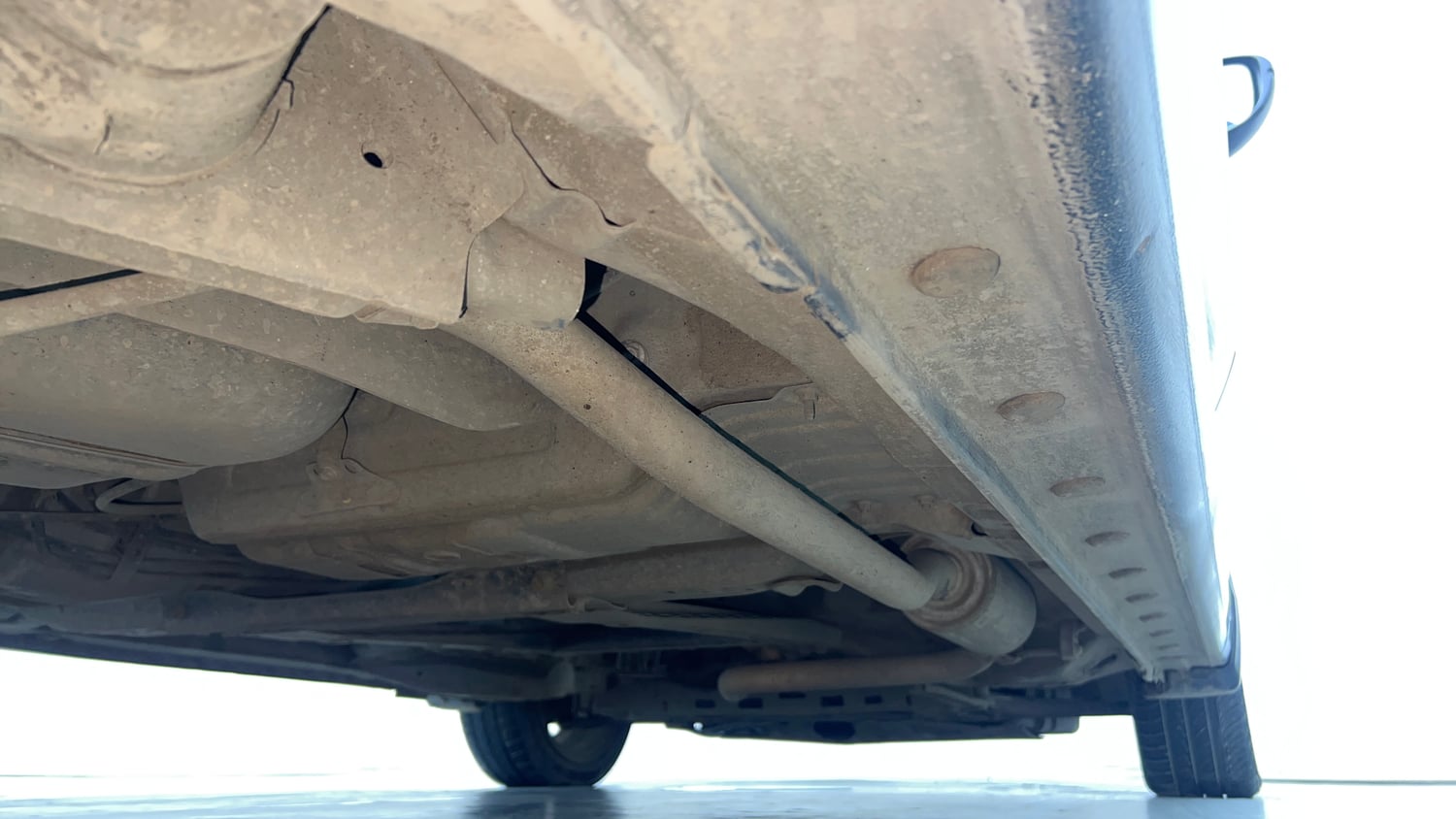 Used 2021 Honda City ZX CVT Petrol Petrol Automatic extra REAR RIGHT UNDERBODY VIEW